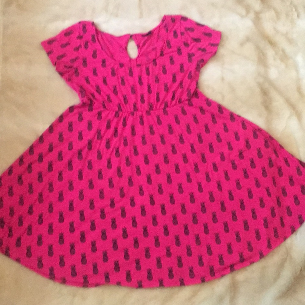 TORRID Pineapple Print Jersey Knit Slater Dress